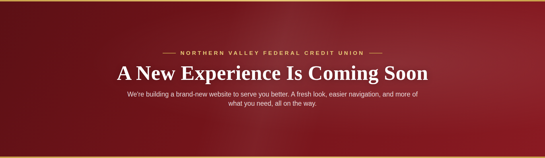 new website coming soon